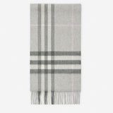 SCIARPA IN CASHMERE CON MOTIVO CHECK 8112637 MITTENGREY BURBERRY 