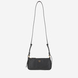 BORSA MINI HALF MOON BAGUETTE IN PELLE CON LOGO 105069 A0QOZ99Q PINKO 
