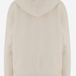 FELPA IN COTONE CON LOGO J40GU0123 J20010279 JIL SANDER 
