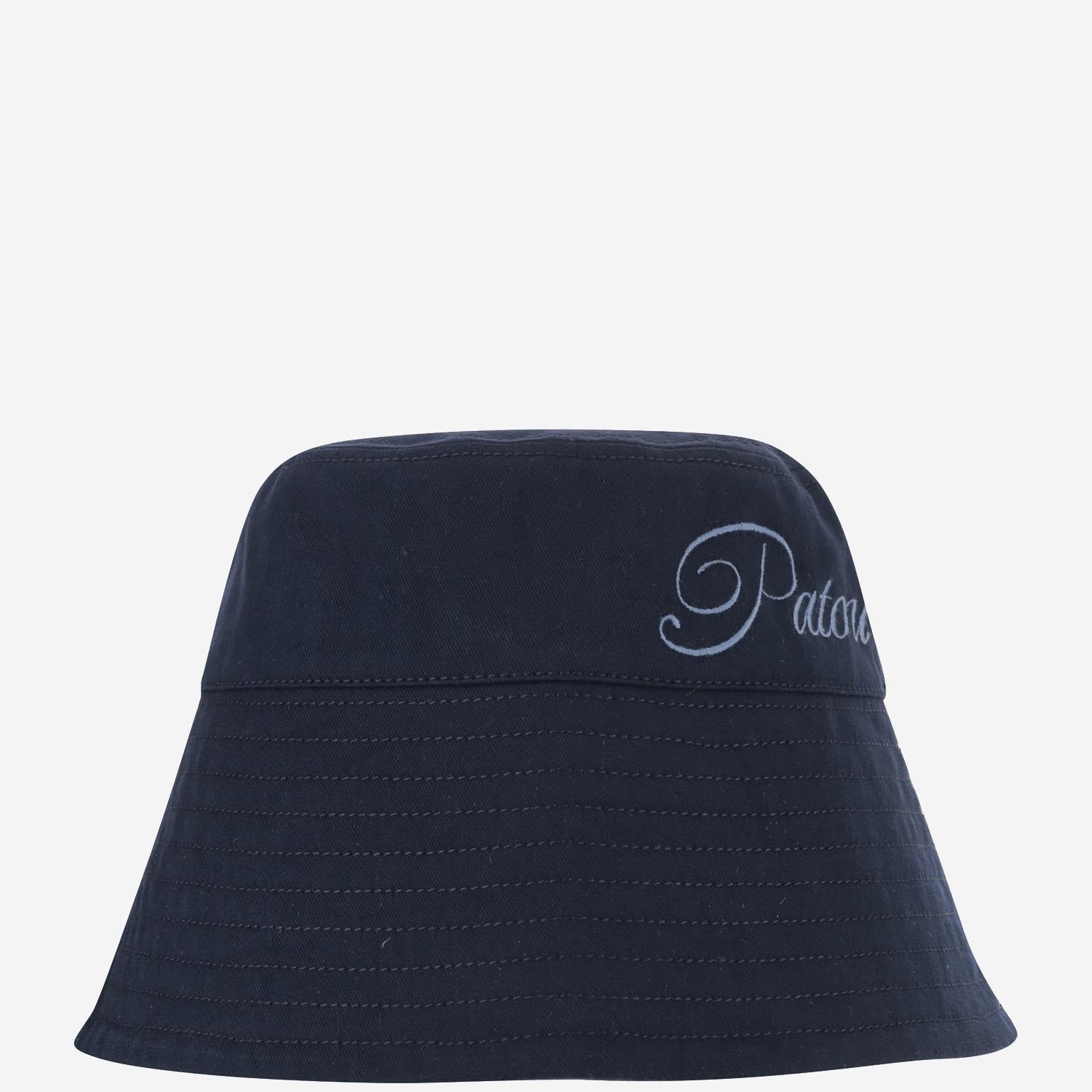 CAPPELLO BUCKET IN COTONE CON LOGO AC1010214 699N PATOU 