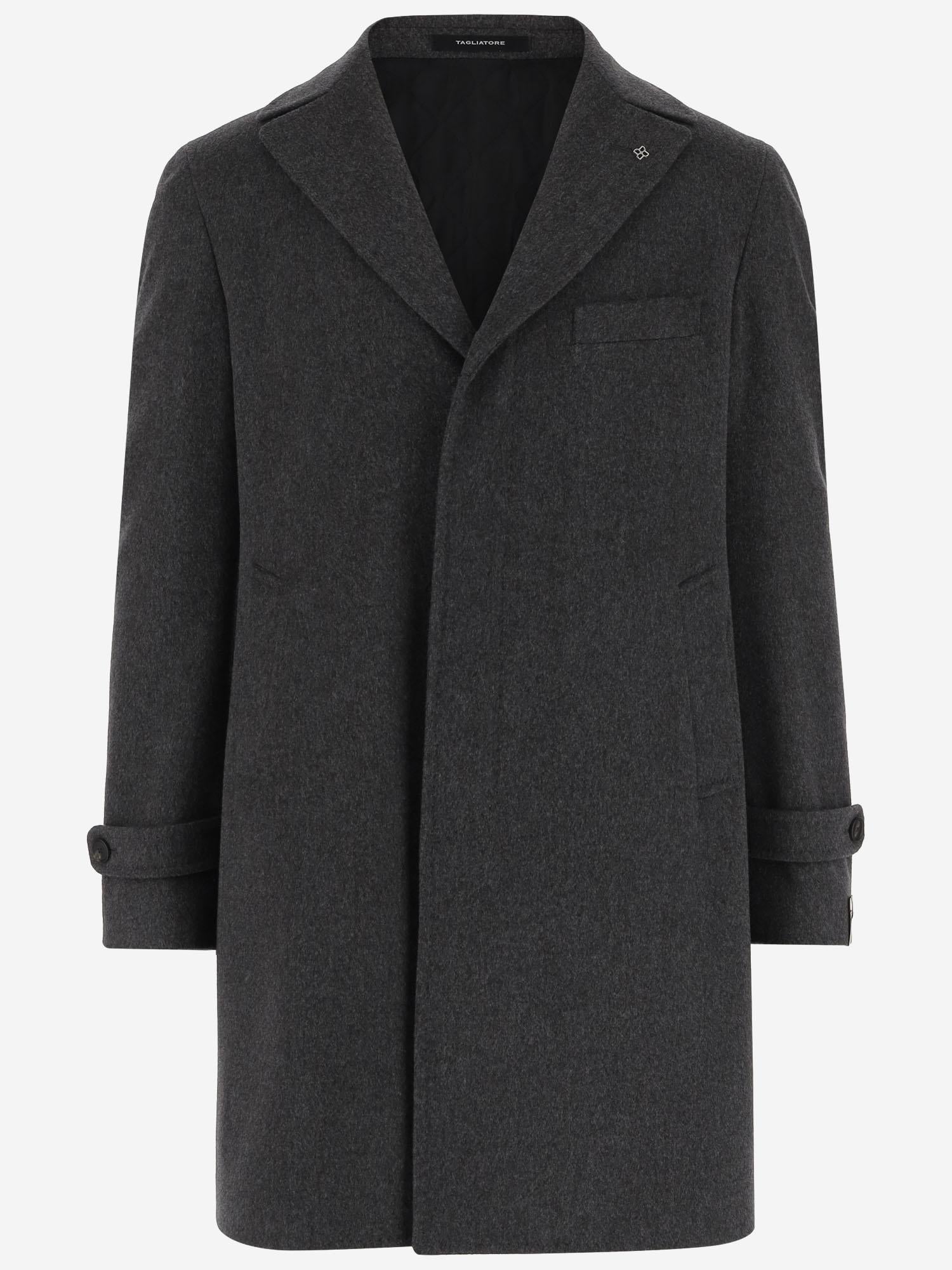 CAPPOTTO IN LANA THOMAS 010103S3332 TAGLIATORE 