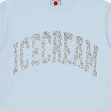 T-SHIRT IN COTONE CON LOGO IC26144 BLUE ICECREAM 