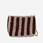 POCHETTE IN RAFIA CON LOGO RAFP001 09042L MC2 SAINT BARTH 