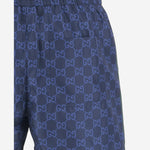 Costume da bagno in popeline tecnico stampato 815602 XHAJ34735 GUCCI 