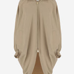 GIUBBOTTO IN COTONE E LYOCELL CON ORLO CURVO WJA26 FAC1460085 DARKPARK 