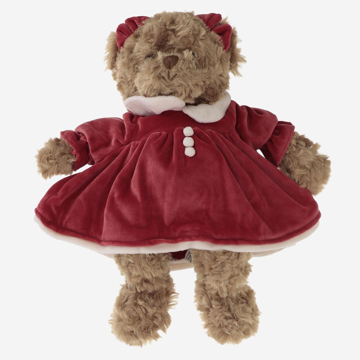 ORSACCHIOTTO CON VESTITO IN PELUCHE CELINE 35 CMRED BUKOWSKI 