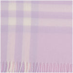 SCIARPA rosa IN CAshmere 8112651 FONDANT PINK BURBERRY 
