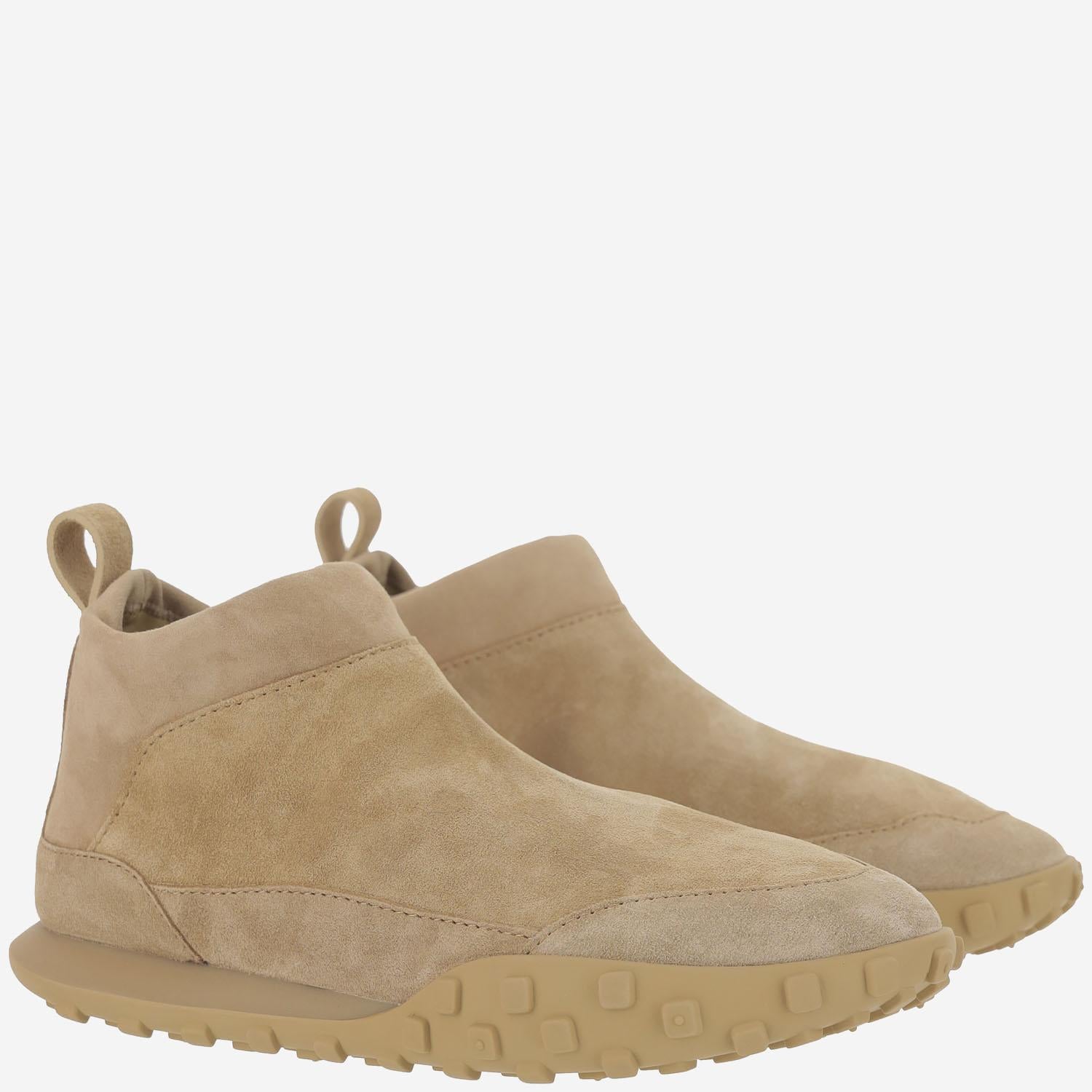 SNEAKERS IN PELLE SCAMOSCIATA J15WS0038 P7395235 JIL SANDER 