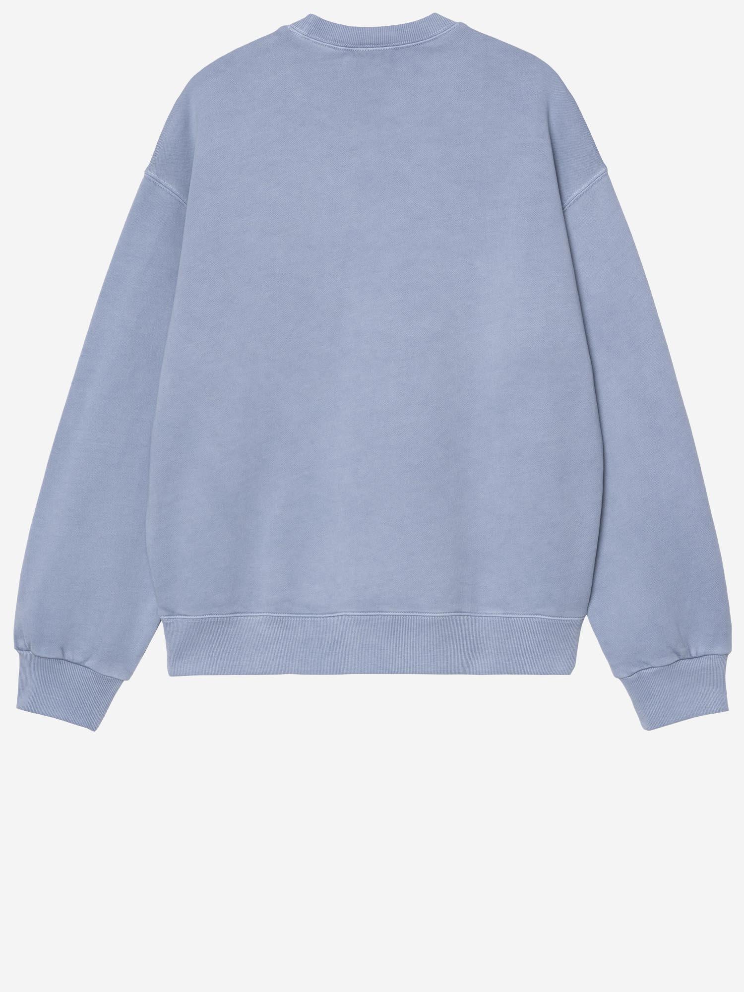 FELPA IN COTONE CON LOGO I029957 3HXGD CARHARTT WIP 