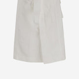 Gonna a portafoglio in misto cotone 13G732 MASCARPONE SALVATORE FERRAGAMO 