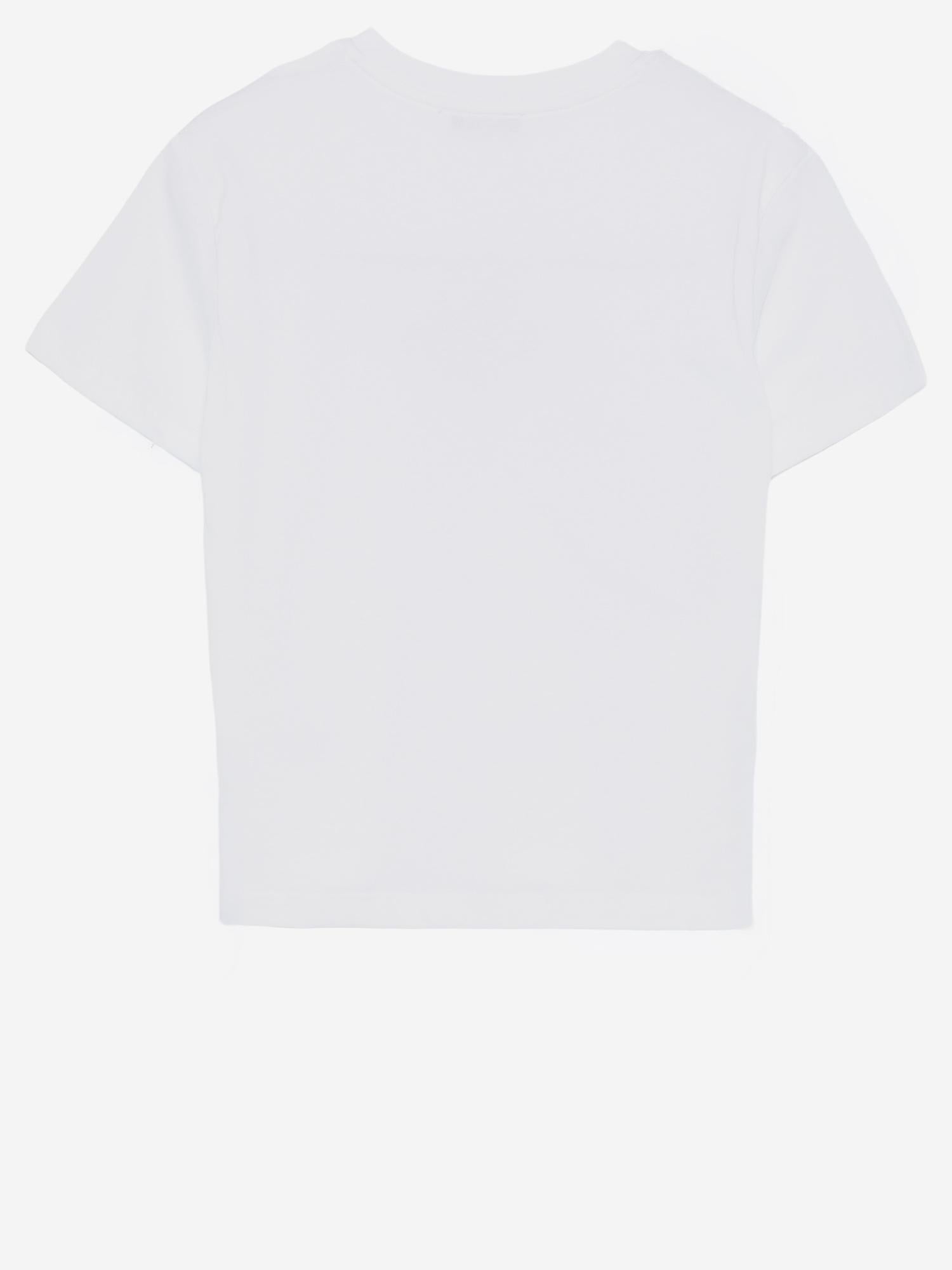 T-SHIRT IN COTONE CON LOGO S6MSJBTH195 001 MSGM KIDS 