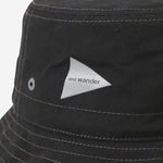 CAPPELLO BUCKET IN MISTO COTONE 5745986244 010 AND WANDER 
