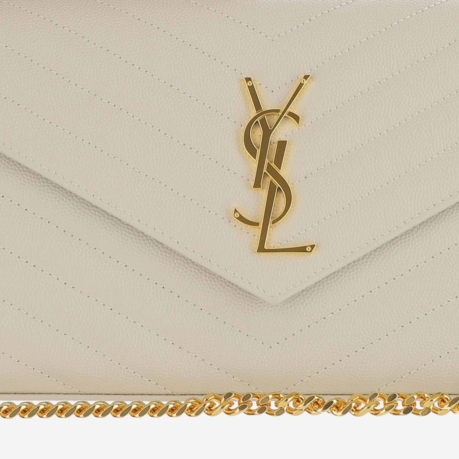 BORSA A SPALLA CASSANDRE IN PELLE 377828 BOW019207 SAINT LAURENT 