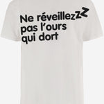 T-SHIRT IN COTONE CON STAMPA GRAFICA 63MYMOUNTAINT-SHIRT WHITE APRES SURF 