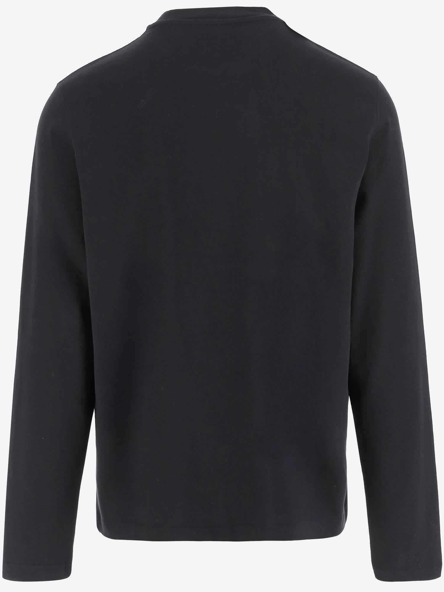 T-SHIRT A MANICHE LUNGHE CON LOGO TSM00570AJ00226 990 JACQUEMUS 