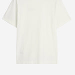 T-SHIRT IN COTONE CON LOGO 8122389 CHALK BURBERRY 