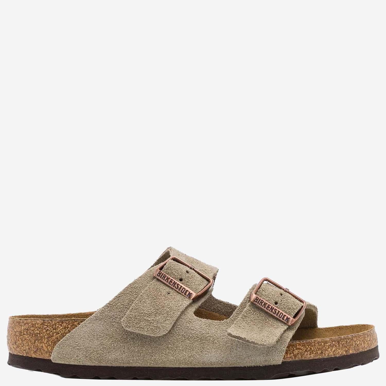 SANDALI ARIZONA IN SUEDE 951303 TAUPE BIRKENSTOCK 
