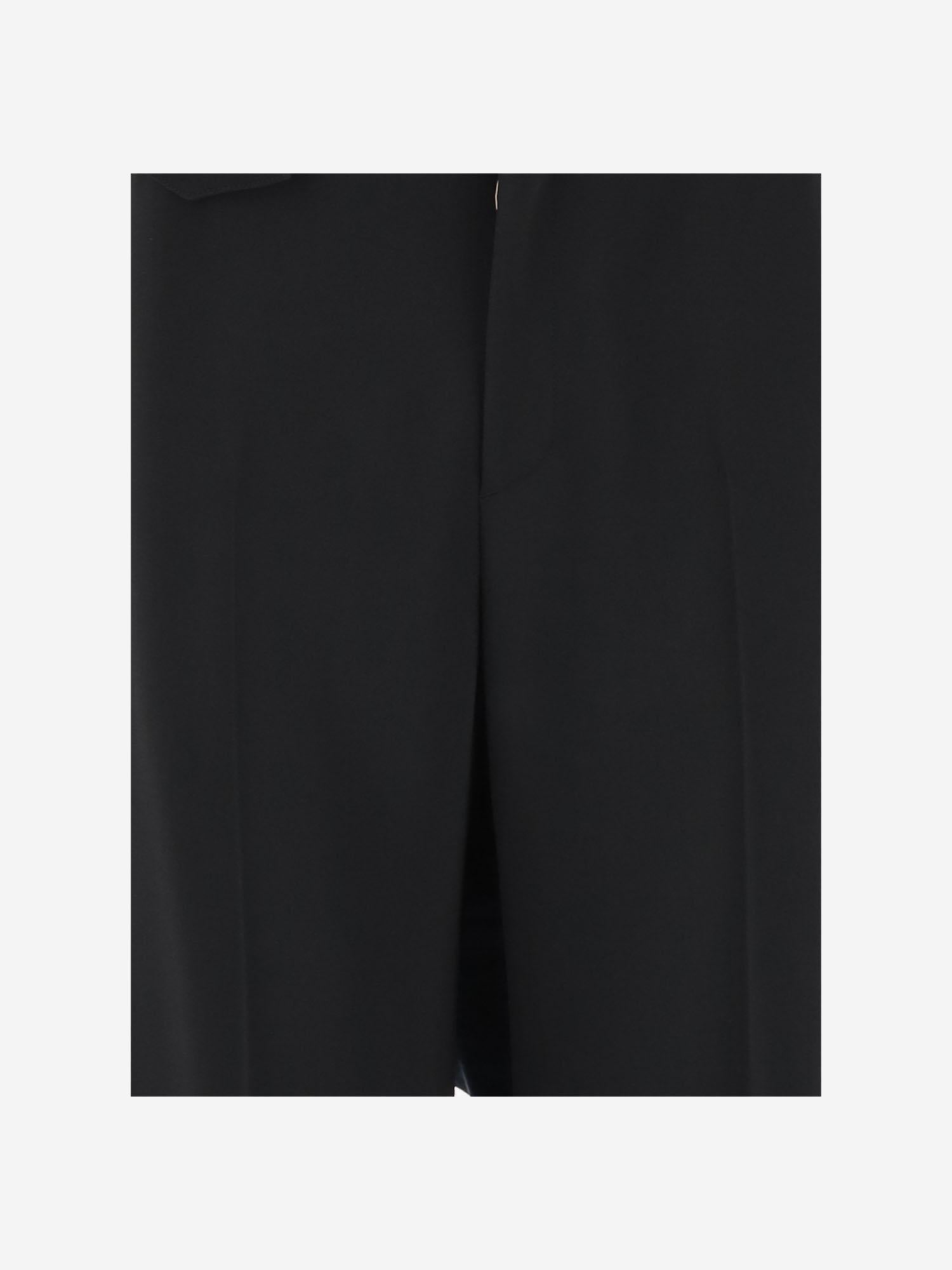 PANTALONI IN MISTI VISCOSA STRETCH CH25APA06263 001 CHLOE 