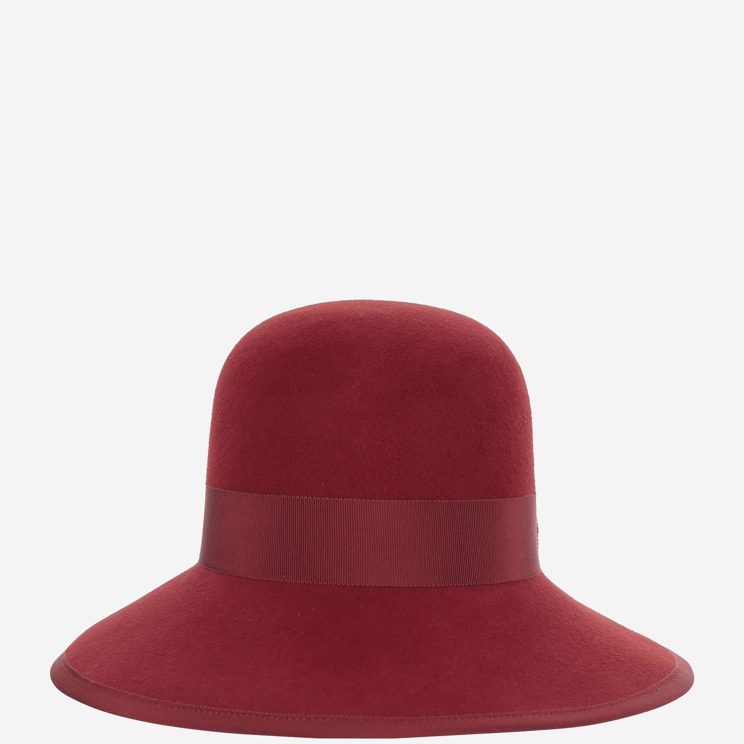 CAPPELLO VLOGO SIGNATURE IN FELTRO DI CONIGLIO 7W2HE00F PMUBPY VALENTINO GARAVANI 