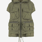 GILET EMBER IN NYLON EMBER VEST KETCHUPKHAKI IENKI IENKI 