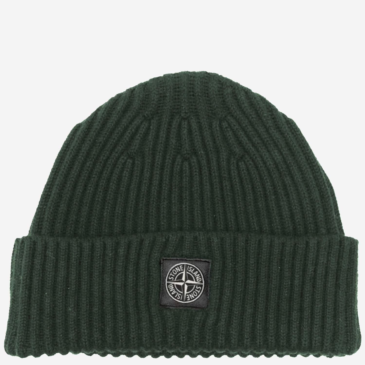 BEANIE IN MISTO LANA CON LOGO N100007 S0C03V0054 STONE ISLAND KIDS 