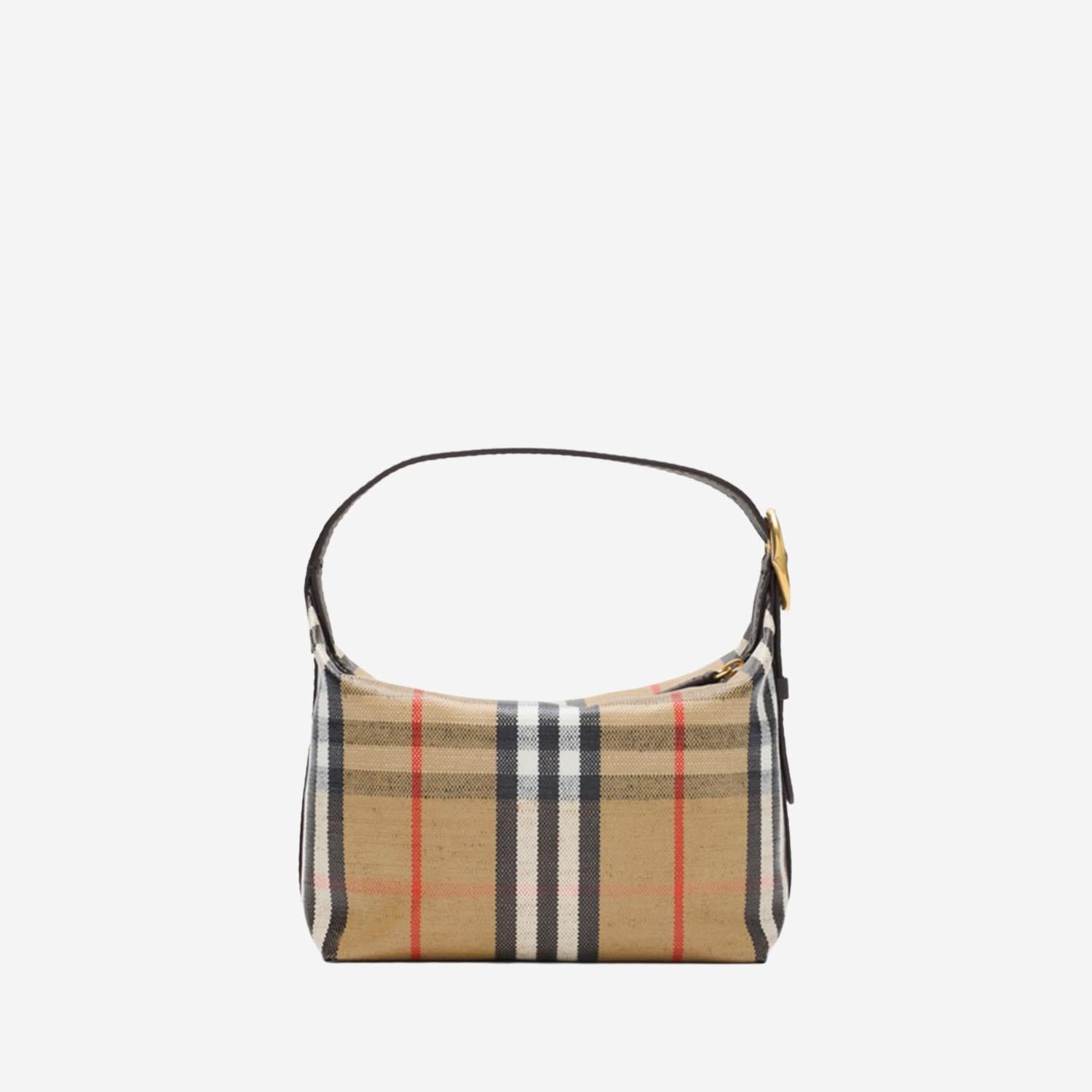 MINI HIGHLANDS DUFFLE BAG 8119773 SAND BURBERRY 
