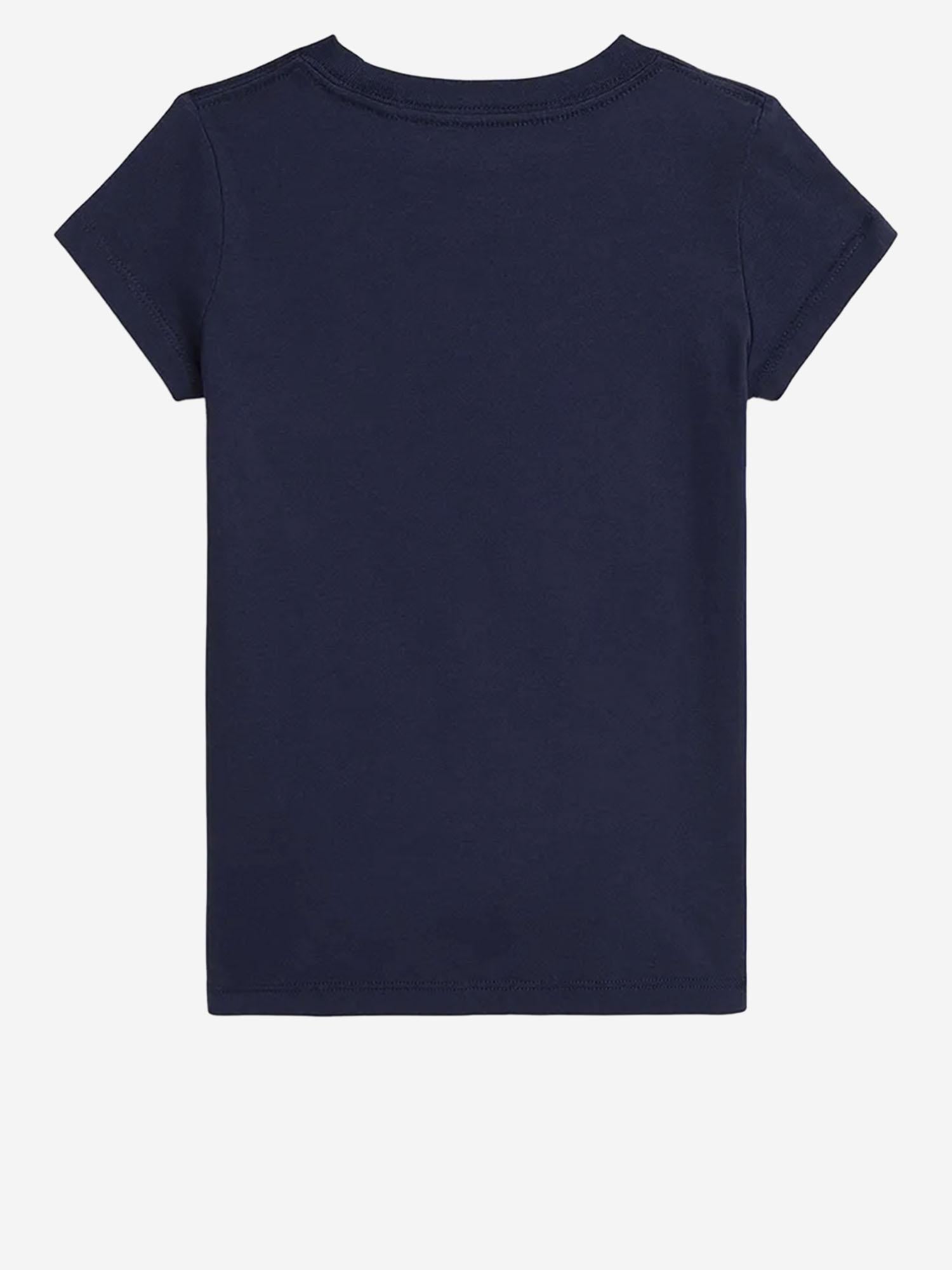 T-shirt in cotone con stampa 313979033 001 POLO RALPH LAUREN KIDS 