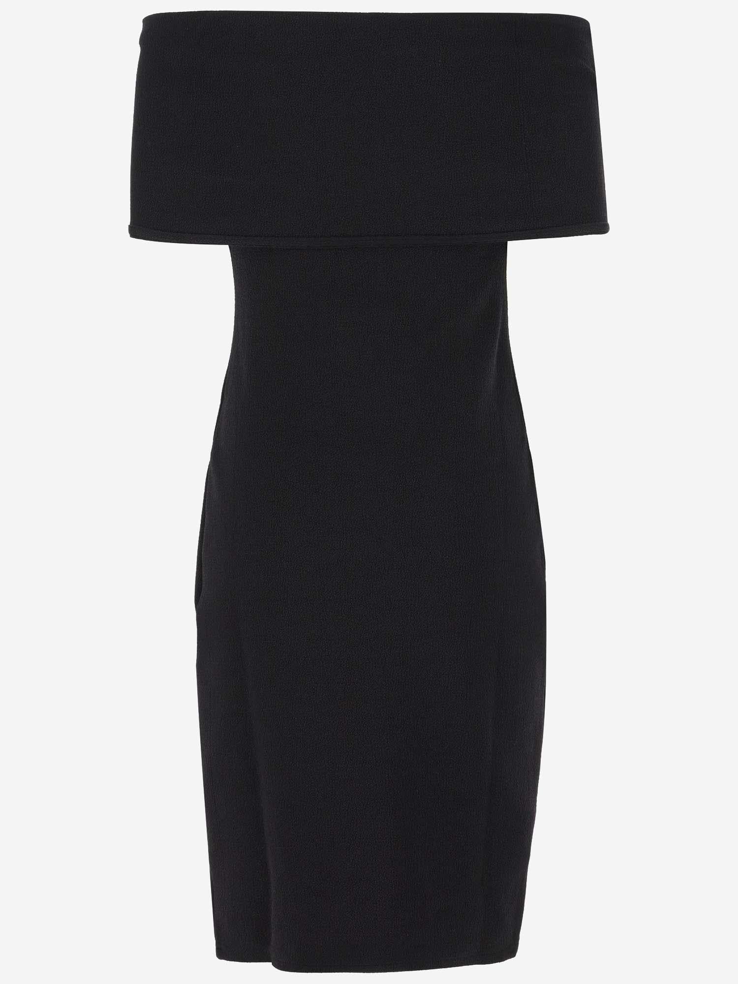 ABITO OFF-SHOULDERS IN NYLON STRETCH 791315 V40F01000 BOTTEGA VENETA 