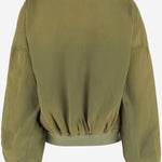 GIACCA BOMBER IN COTONE CON LOGO JK0382 PG1767595 JW ANDERSON 