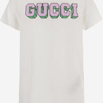 T-SHIRT IN COTONE CON LOGO 547559 XJHFG9214 GUCCI KIDS 