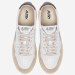 SNEAKERS MEDALIST LOW<BR/> AULMLS15 LEATSUEDEWHTTEAK AUTRY 