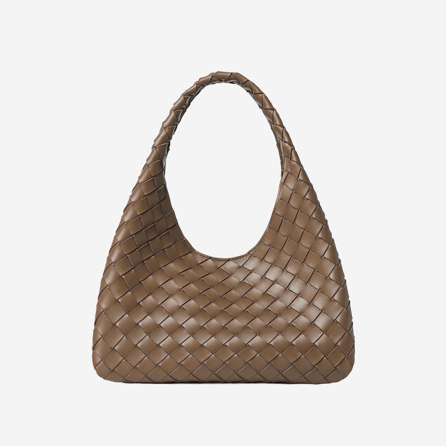 BORSA CAMPANA IN PELLE INTRECCIATA 854248 V4SC02360 BOTTEGA VENETA 