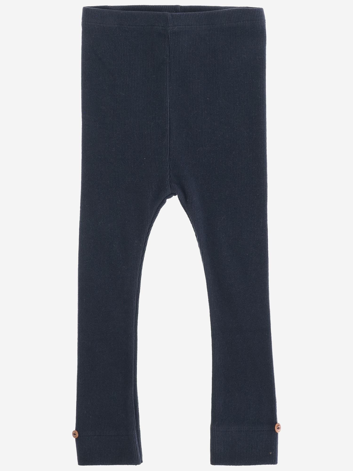 PANTALONI LEGGINS SINA IN MISTO COTONE STRETCH 25W110 DARKBLUE 1+ IN THE FAMILY KIDS 