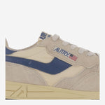 SNEAKERS REELWIND LOW IN NYLON E SUEDE WWLMUT27 SUEDENETECRUENSBLUE AUTRY 