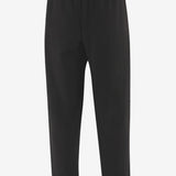 PANTALONI IN COTONE E CASHMERE 1368K628 BLK THE ROW 
