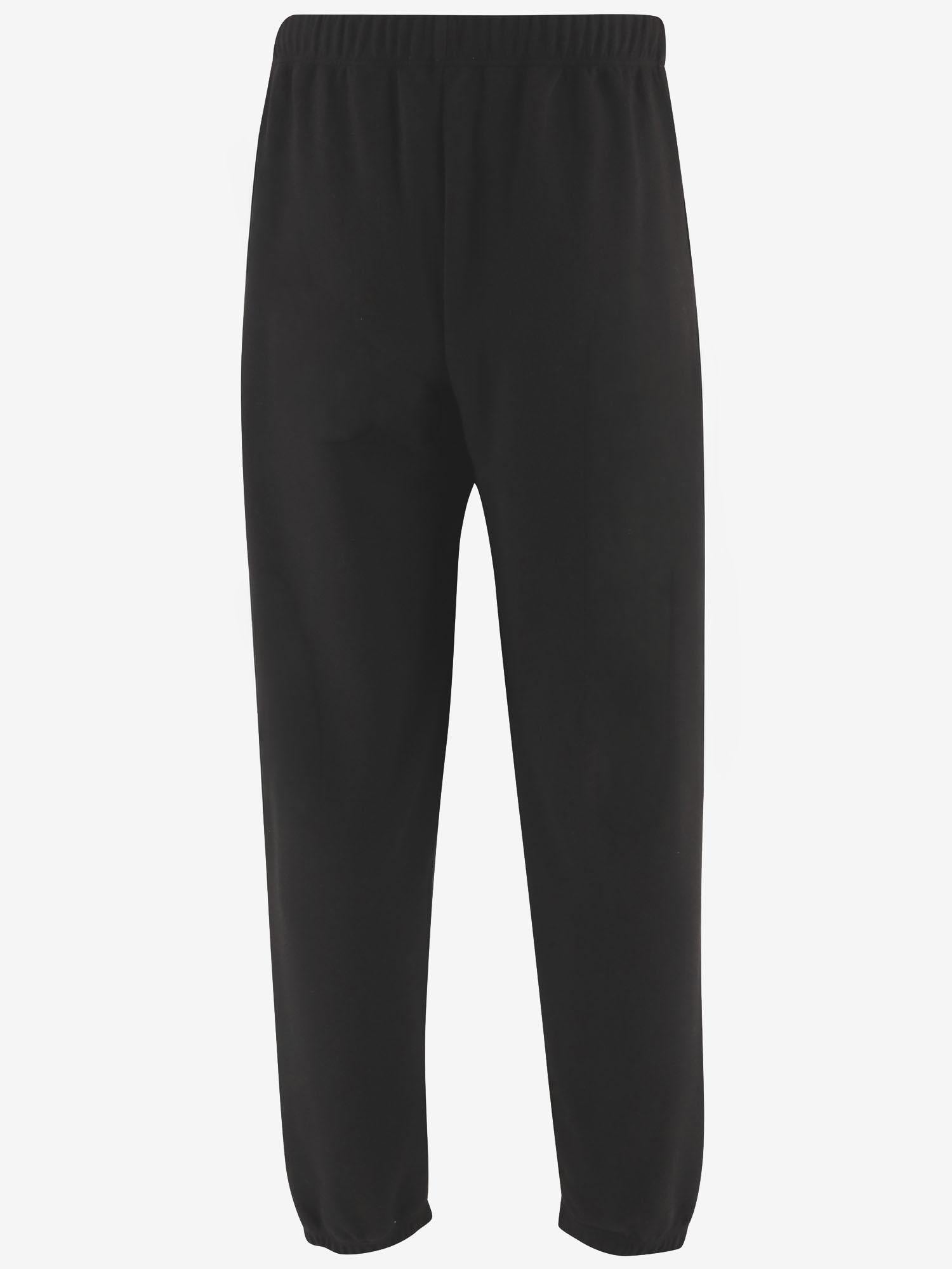 PANTALONI IN COTONE E CASHMERE 1368K628 BLK THE ROW 
