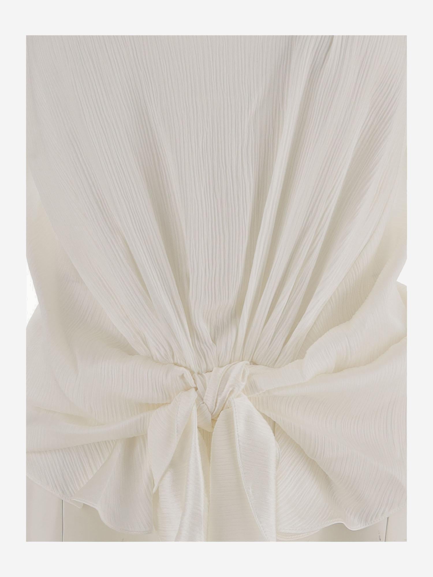 CANOTTA IN SETA CON VITA ANNODATA TP0365 PG1897002 JW ANDERSON 