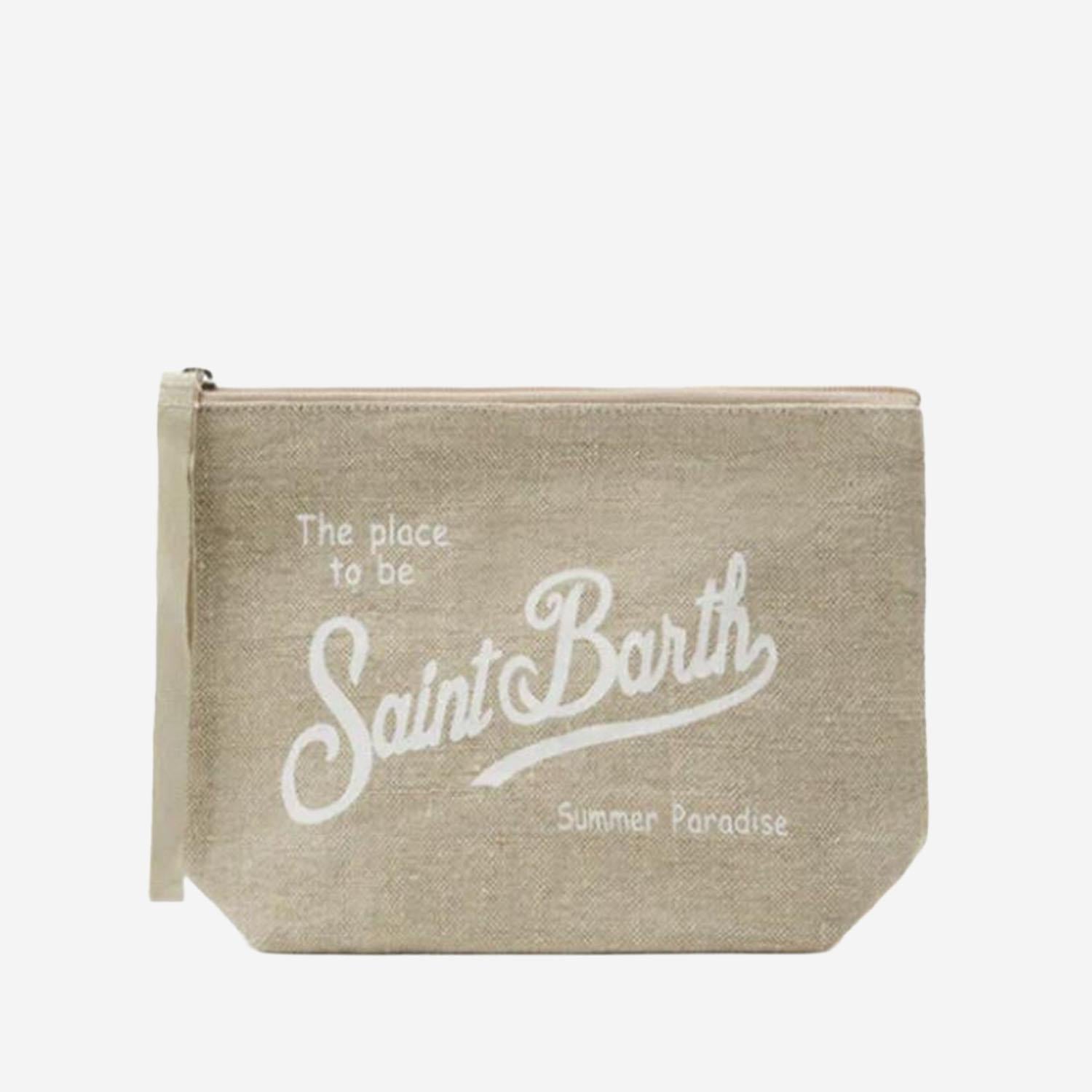 POCHETTE ALINE CON LOGO ALI0004 01139L MC2 SAINT BARTH 