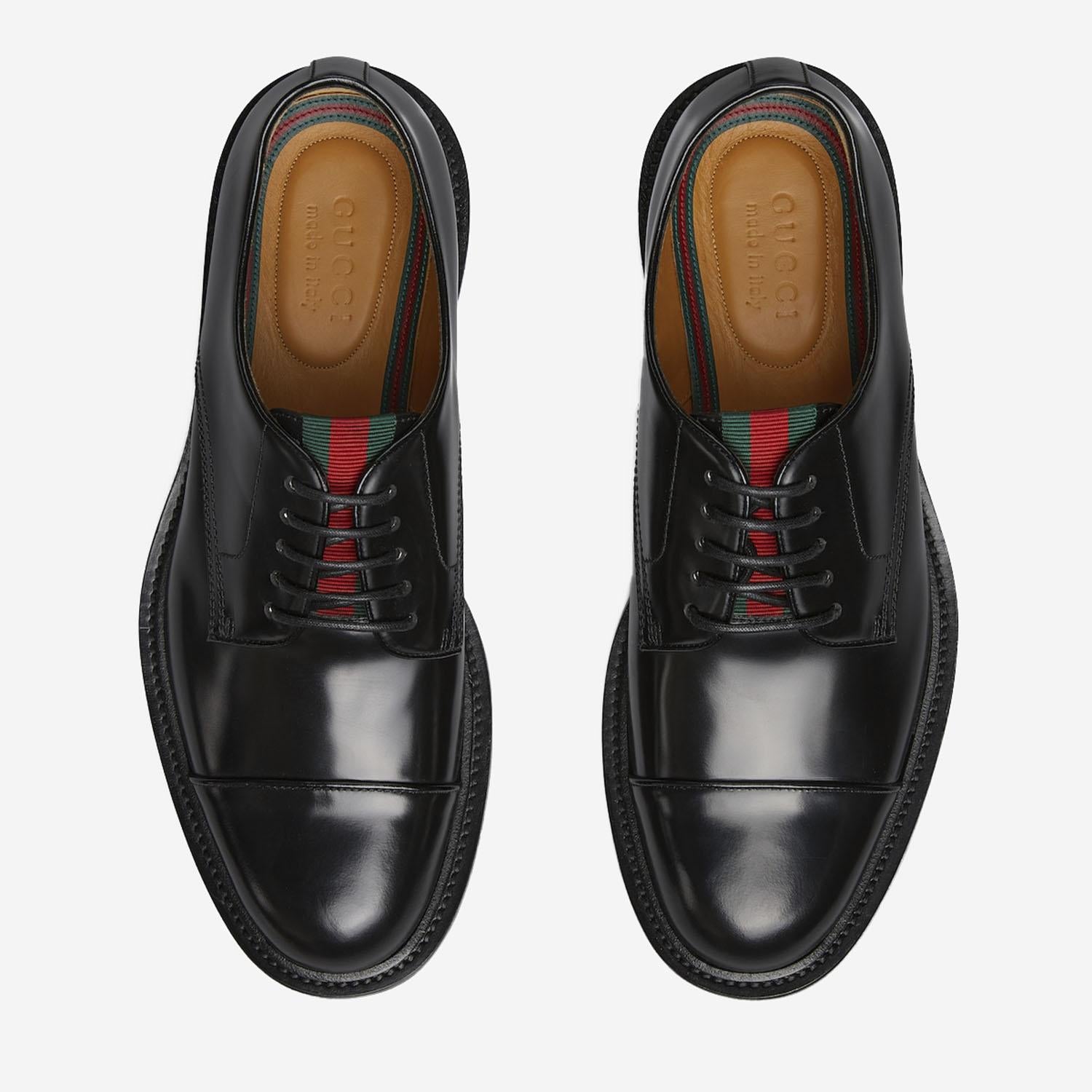 SCARPE STRINGATE IN PELLE 838135 AAEYE1048 GUCCI 