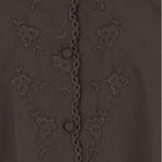 CAMICIA IN COTONE CON RICAMI FLOREALI 22237 512 THE.GARMENT 