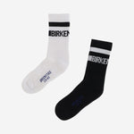 Calzini con logo lettering 1030803 BLACKWHITE BIRKENSTOCK 