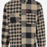 CAMICIA CON MOTIVO A QUADRI IC25323 BLACKCHECK ICECREAM 