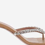 Sandali Gigi in pelle GIGITHONG 70LATTEWHITE AMINA MUADDI 