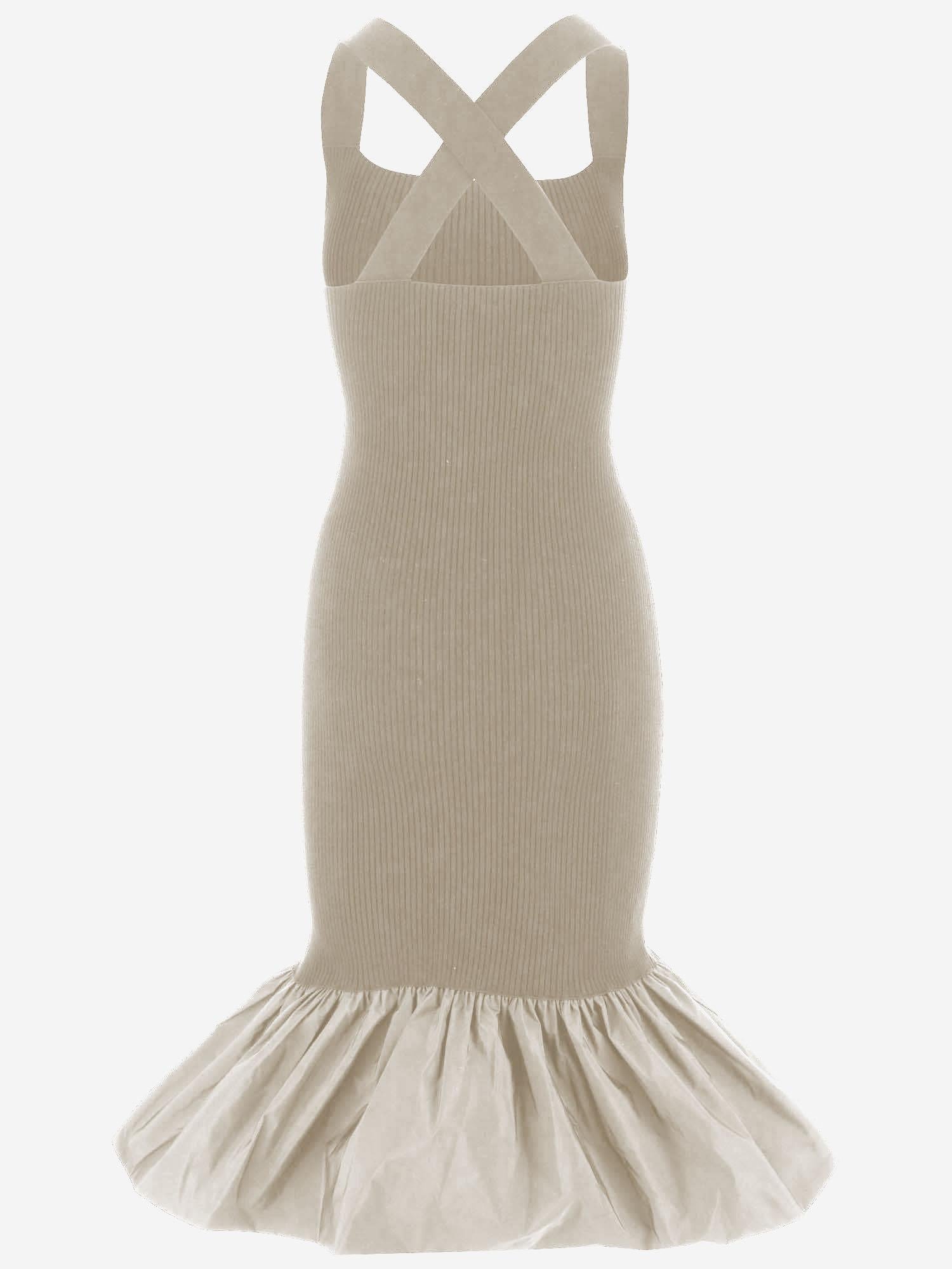 ABITO LUNGO IN MISTO COTONE STRETCH KN3228090 125B PATOU 