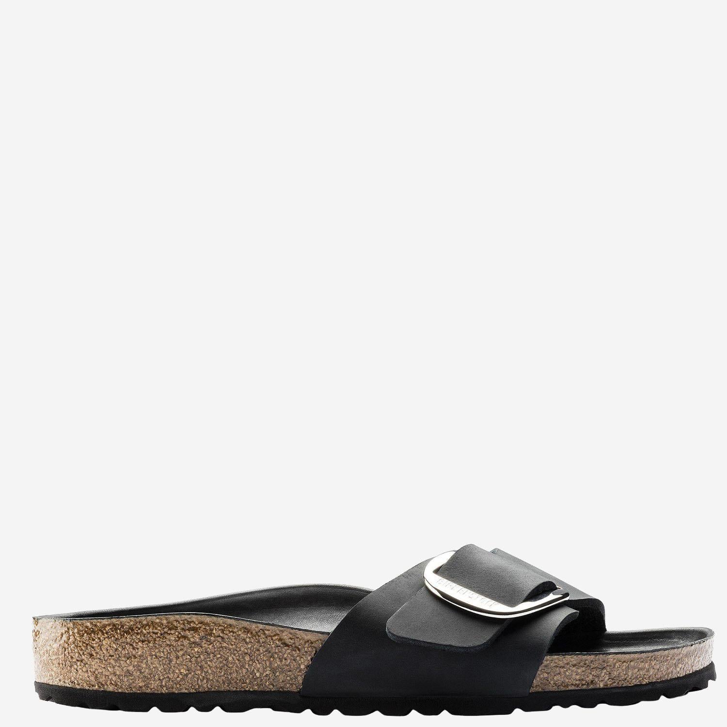 SANDALI MADRID BIG BUCKLE 1006523 BLACK BIRKENSTOCK 