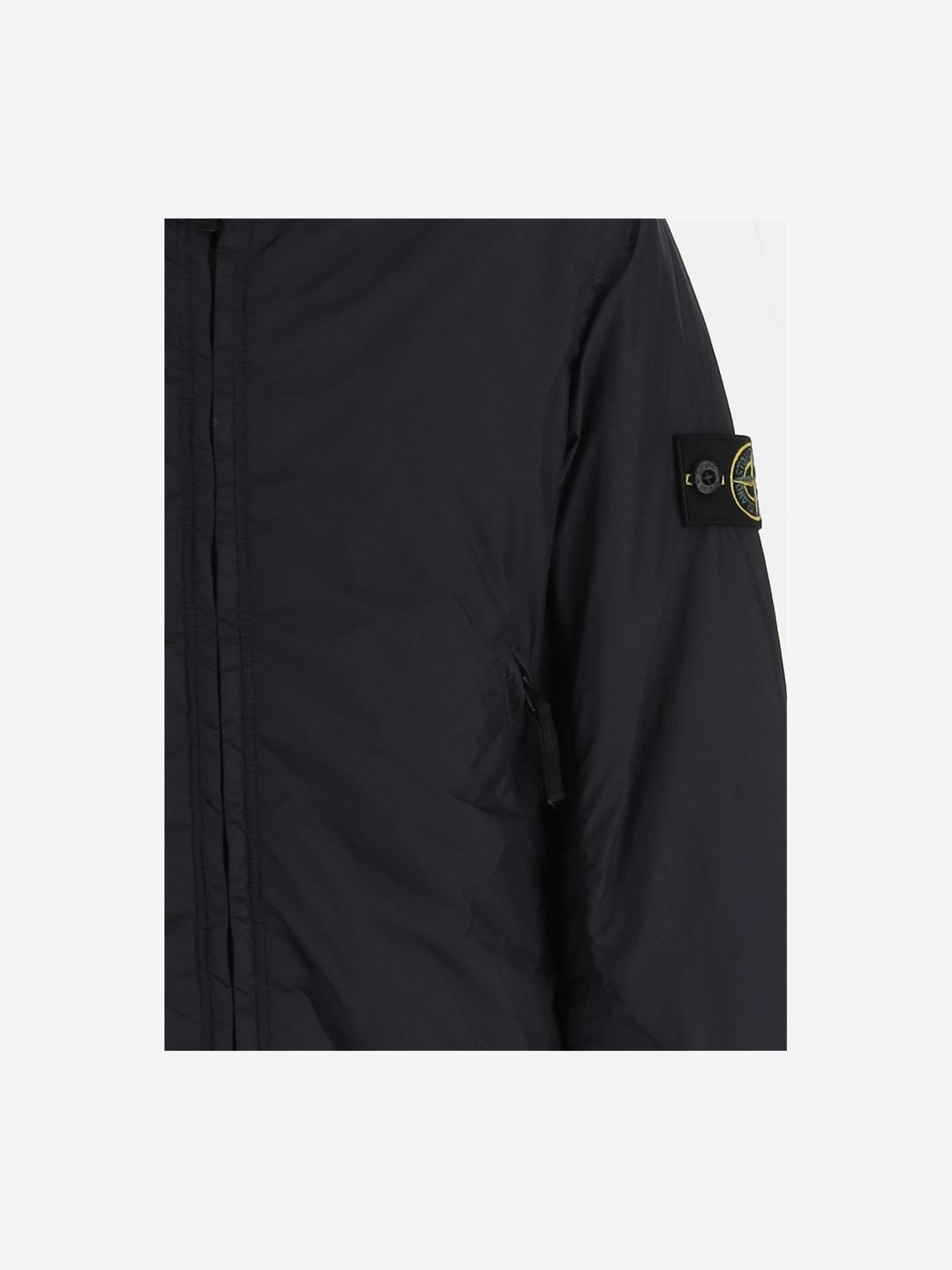 GIACCA IN NYLON CON LOGO 4100007 S0A23V0020 STONE ISLAND KIDS 
