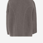 CAPOTTO IN LANA VERGINE 10602W4238 GRY THE ROW 