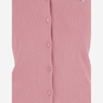 CARDIGAN IN LANA E COTONE OW00501KT1091 0139 MAISON KITSUNE 