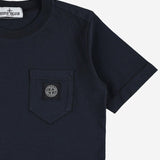 T-SHIRT IN COTONE CON LOGO 2100003 S0047V0020 STONE ISLAND KIDS 