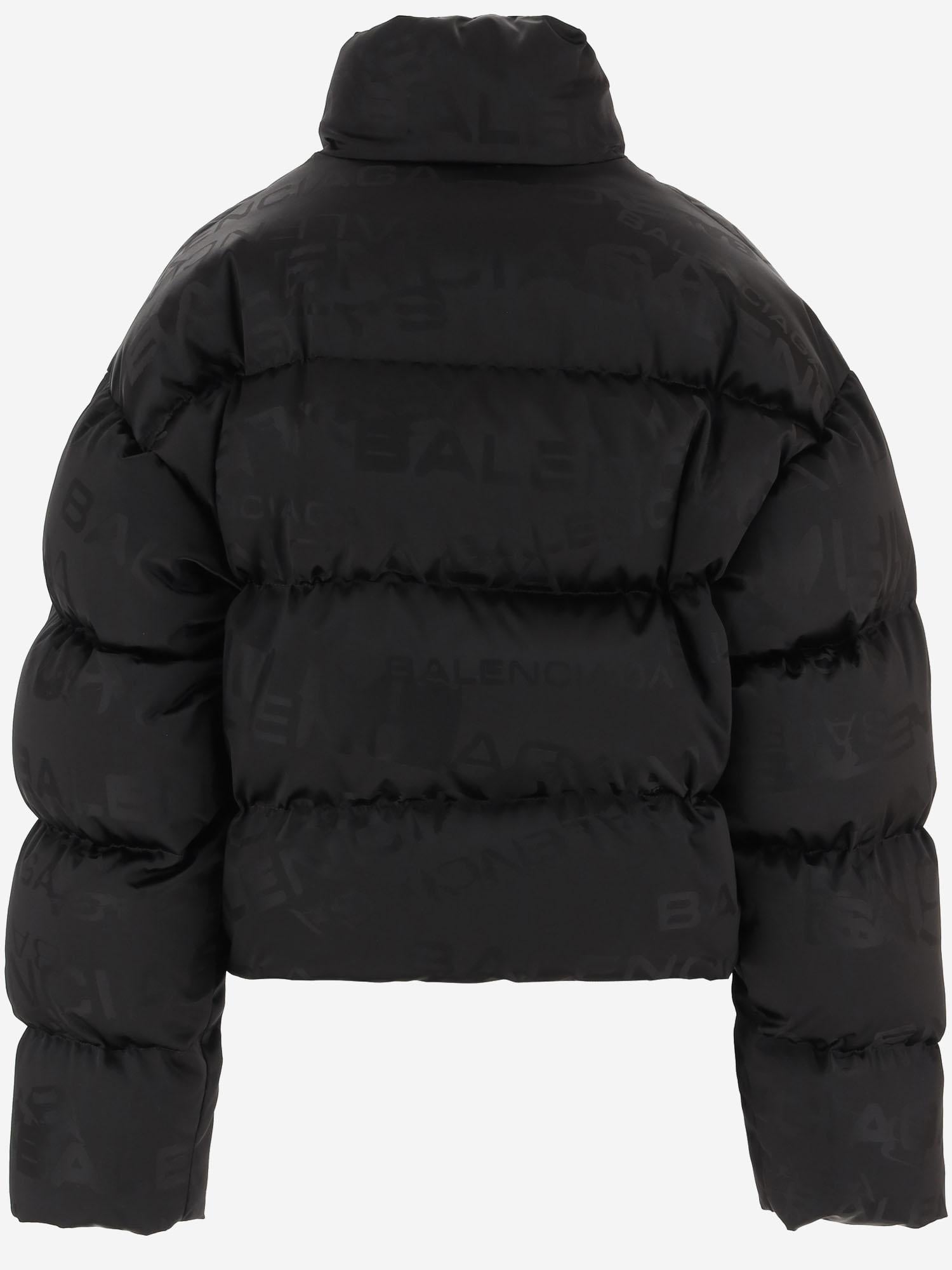 PIUMINO IMBOTTITO CON LOGO 850867 TTQ131000 BALENCIAGA 